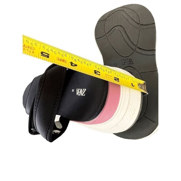 ZARA Platform Wedge Sandals size 8 - Picture 8 of 8